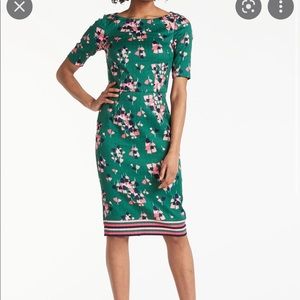Boden Fleur Fitted Dress Style W0144 ~ ~ Sz 8R- NWT